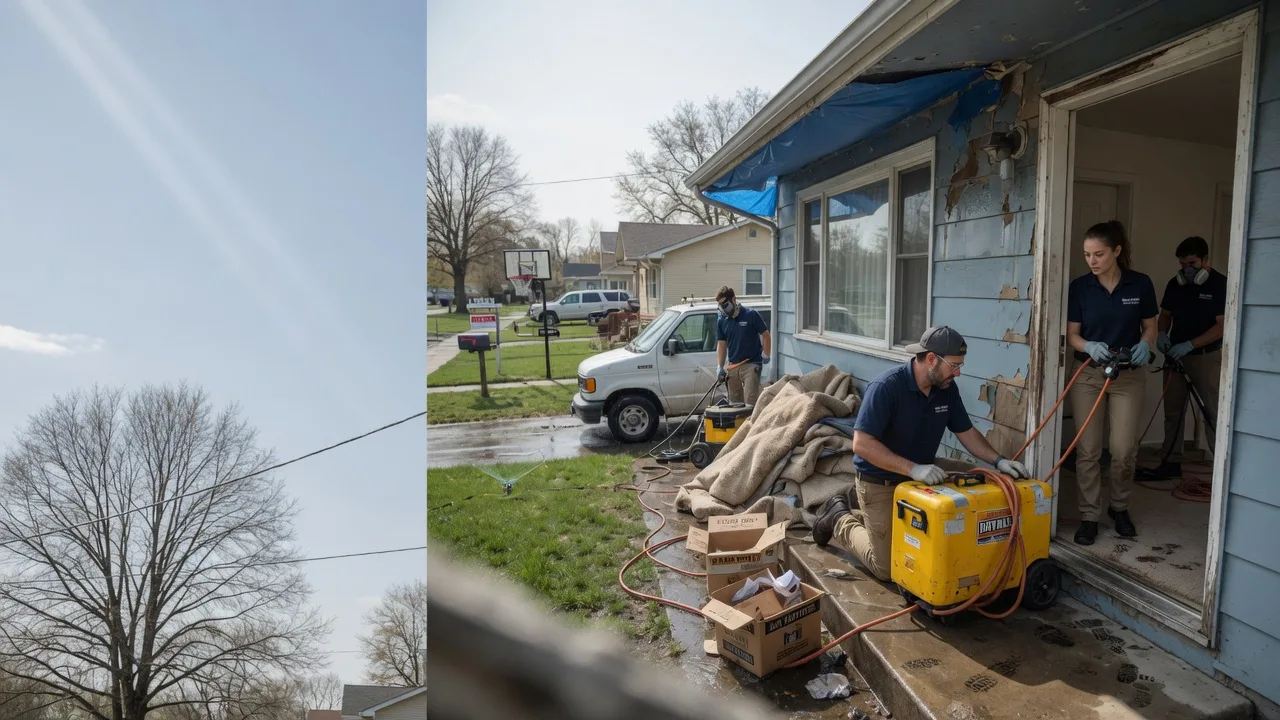 Basement Flood Cleanup in Fairdale, ND near me